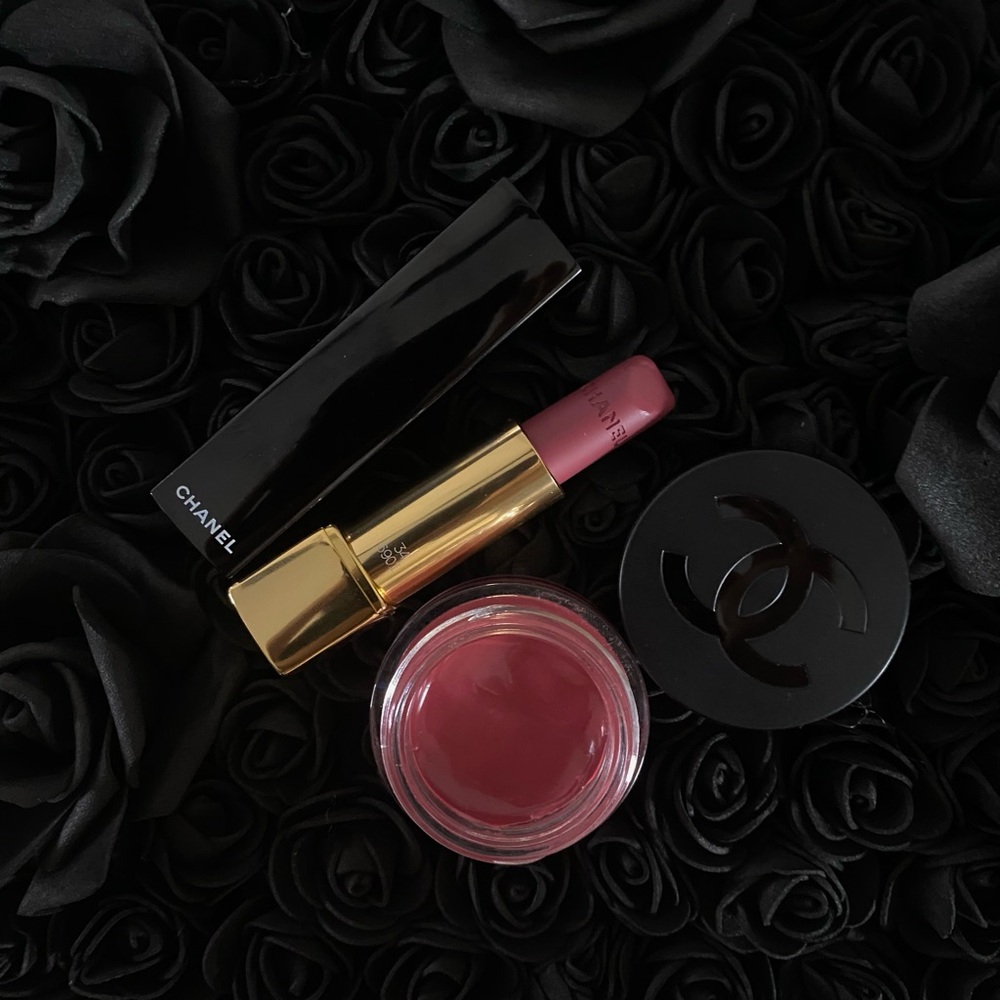 CHANEL Lipstick and Baume Set